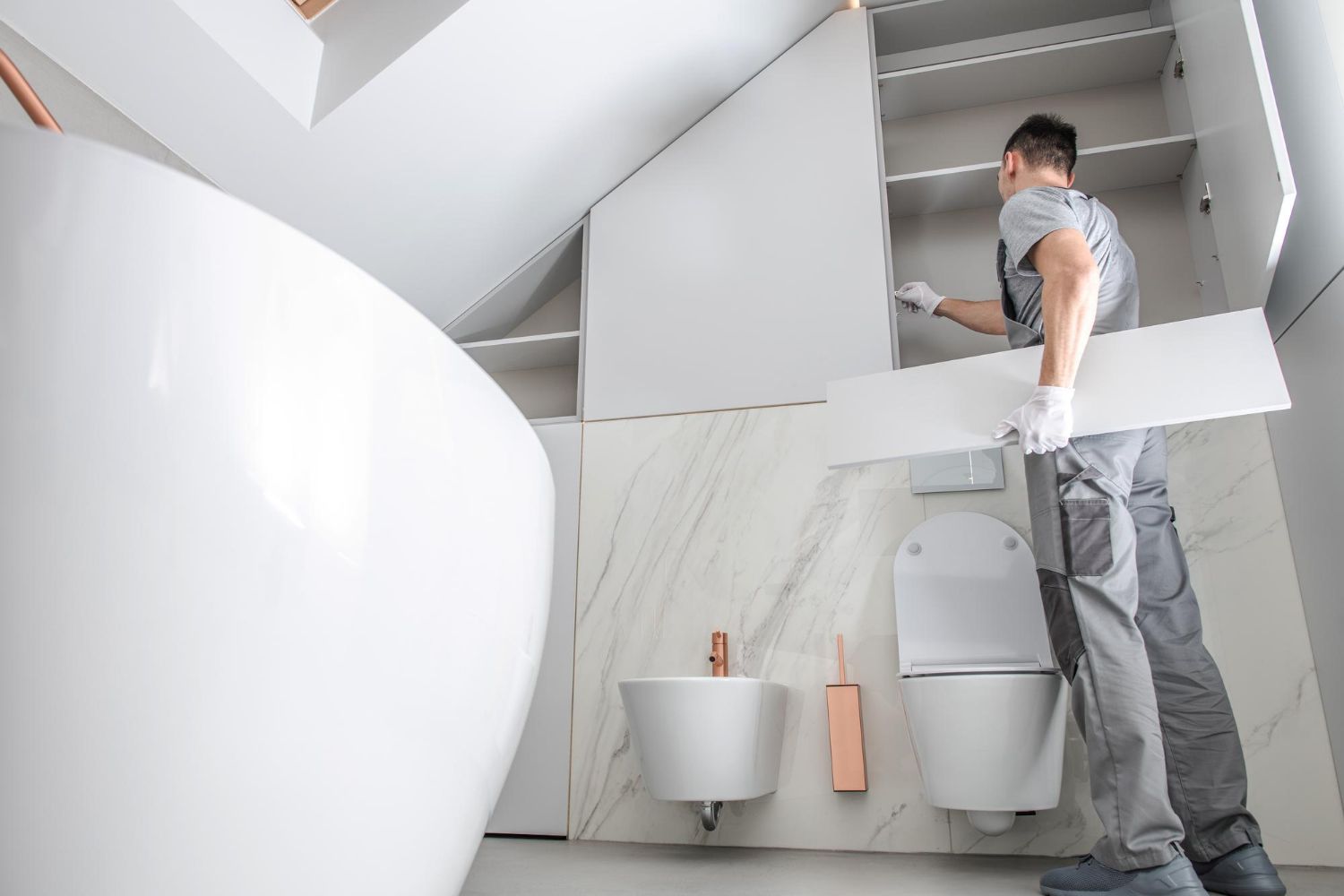 bathroom remodel