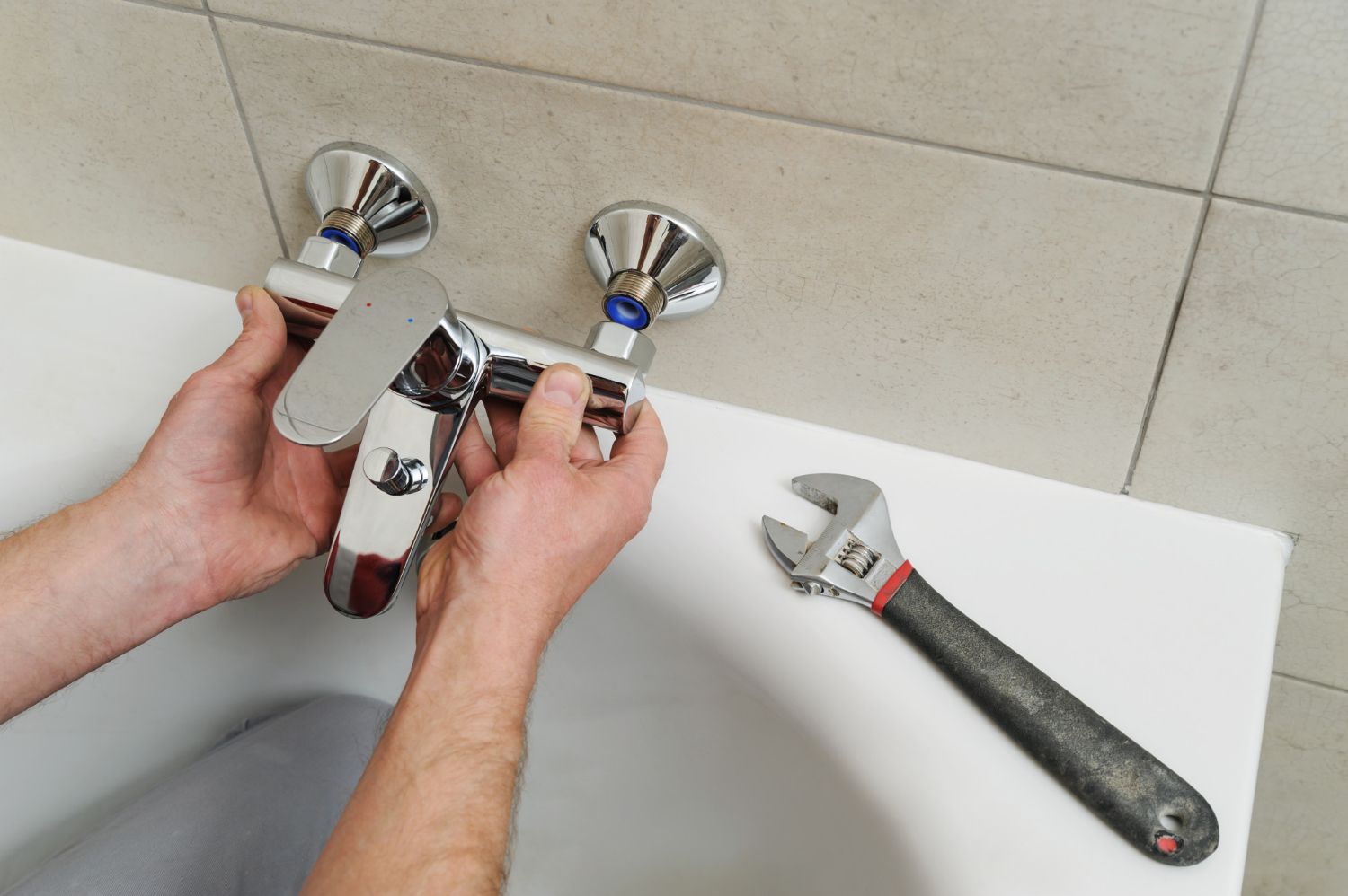 bathroom plumbing