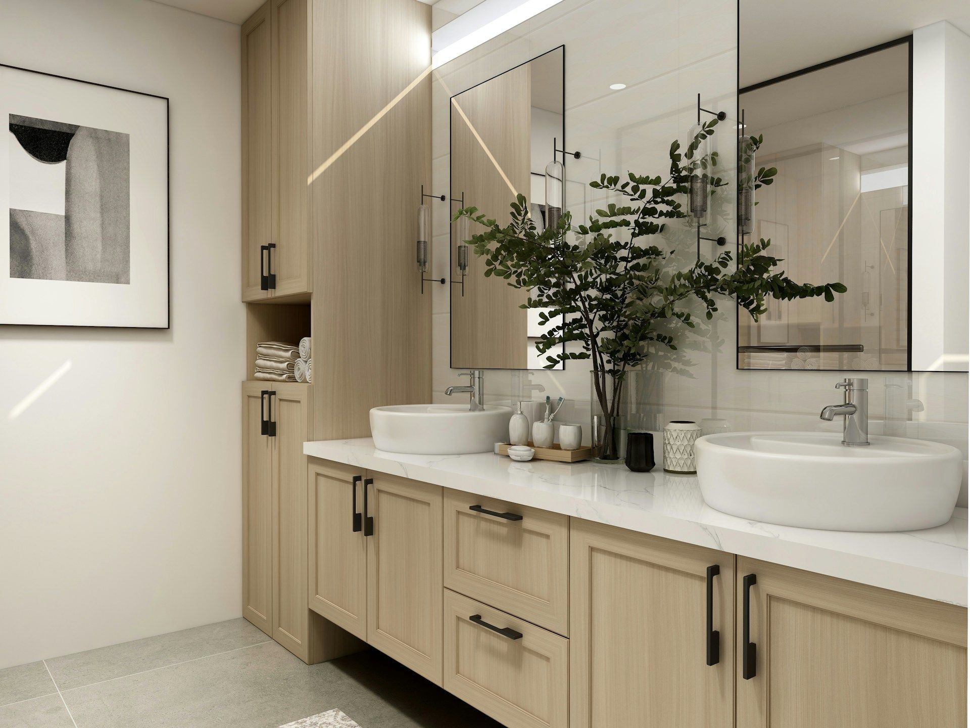 bathroom vanity