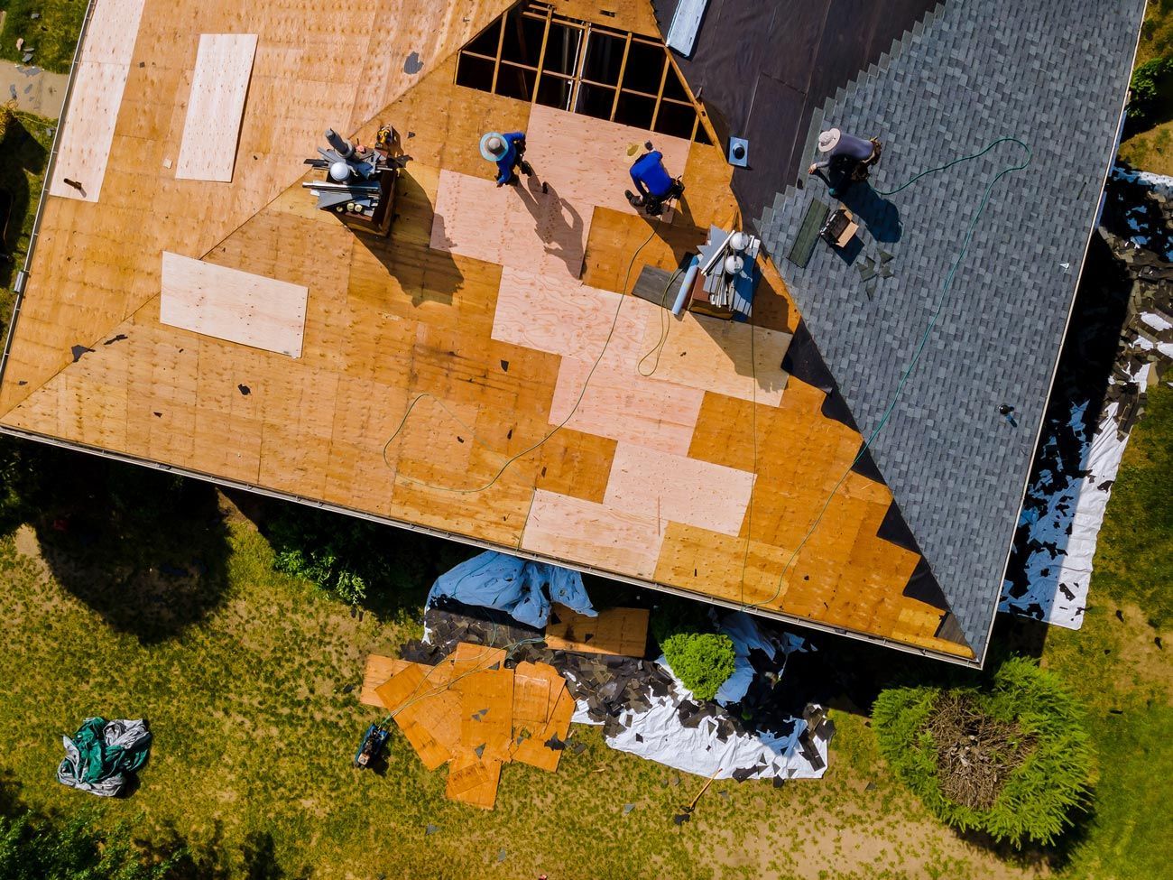 Roof Construction — Orange, CA — Bronco Roofing Roof Construction — Orange, CA — Bronco Roofing