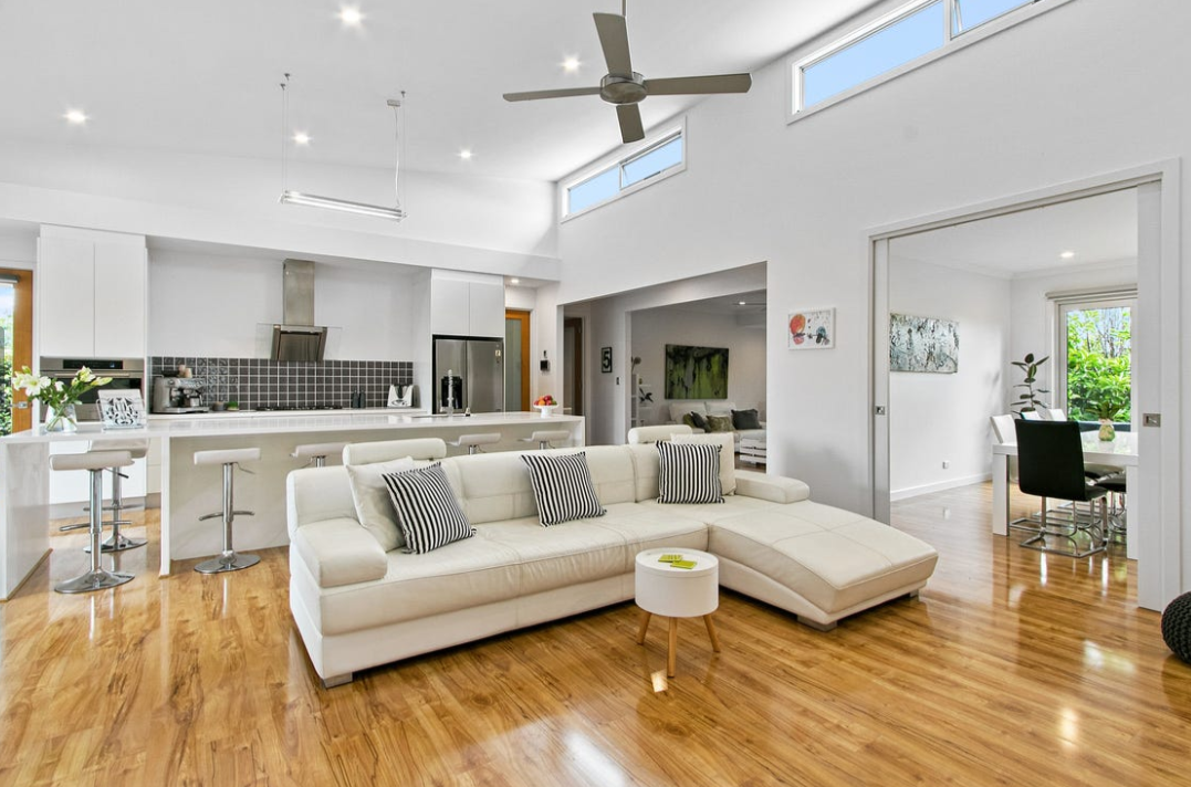 Dining Sofa Far Right View — Adelaide, SA — Coastal Living by Design