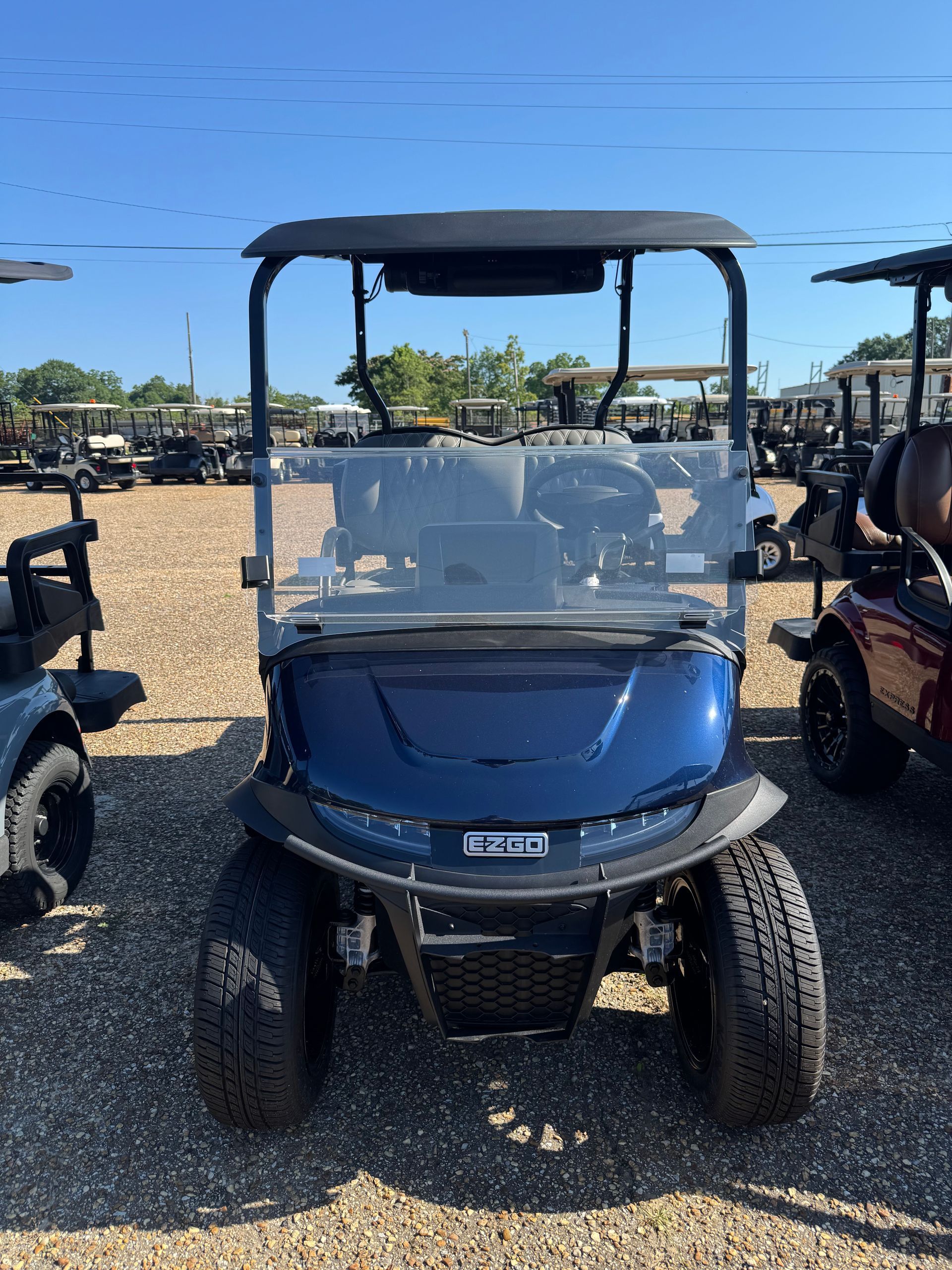 2026 EZGO RXV4 ELITE LITHIUM XT PKG BLUE