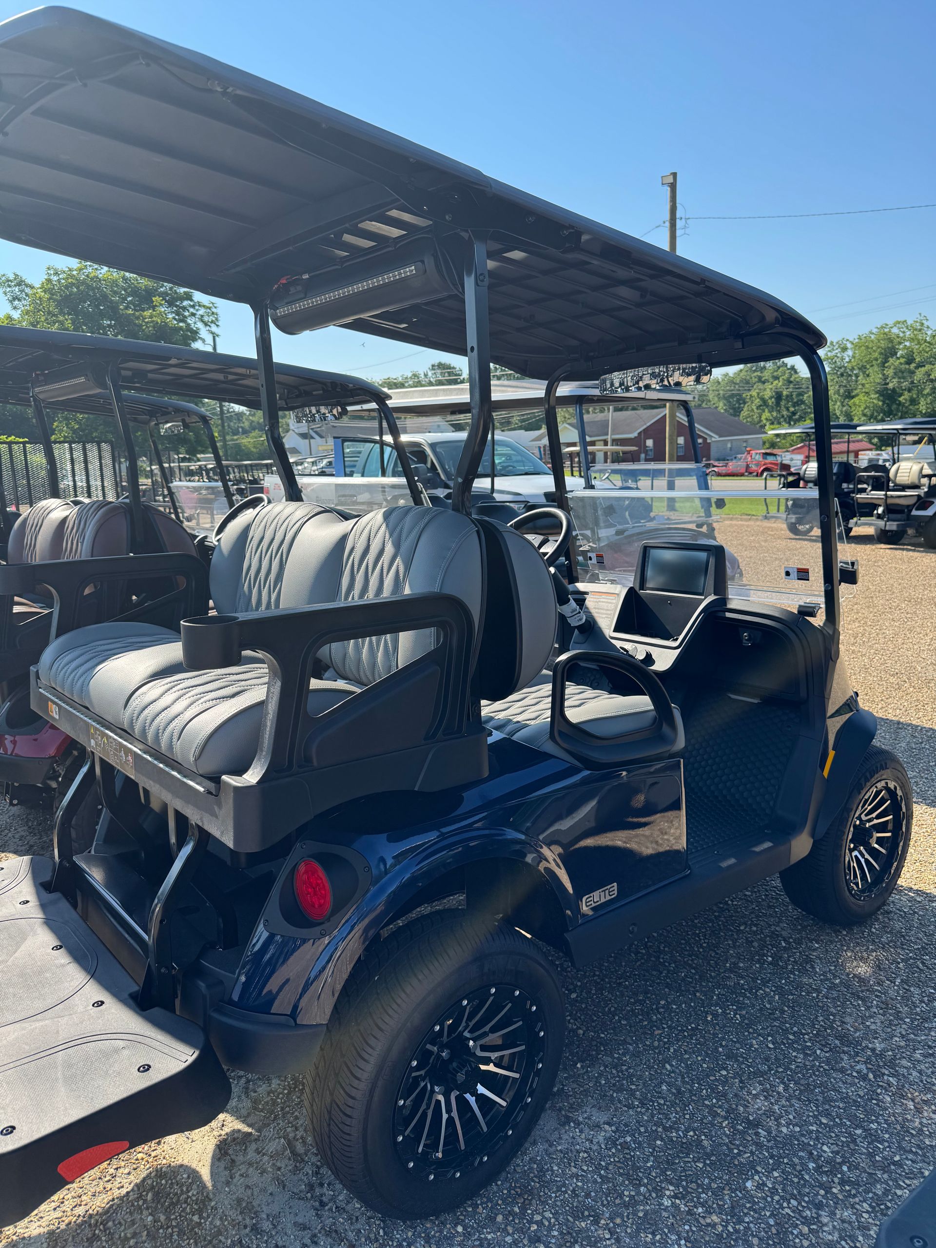 2026 EZGO RXV4 ELITE LITHIUM XT PKG BLUE