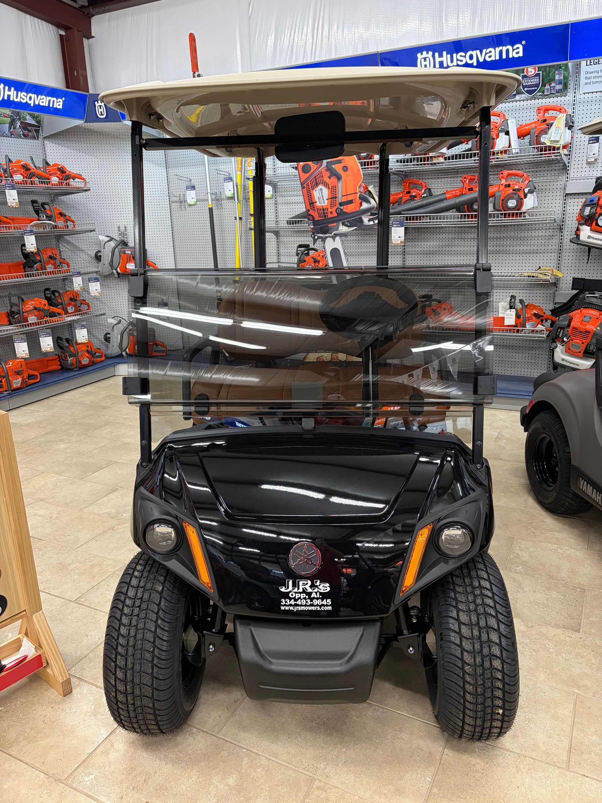 2026 YAMAHA GOLF CART COLOR: BLACK