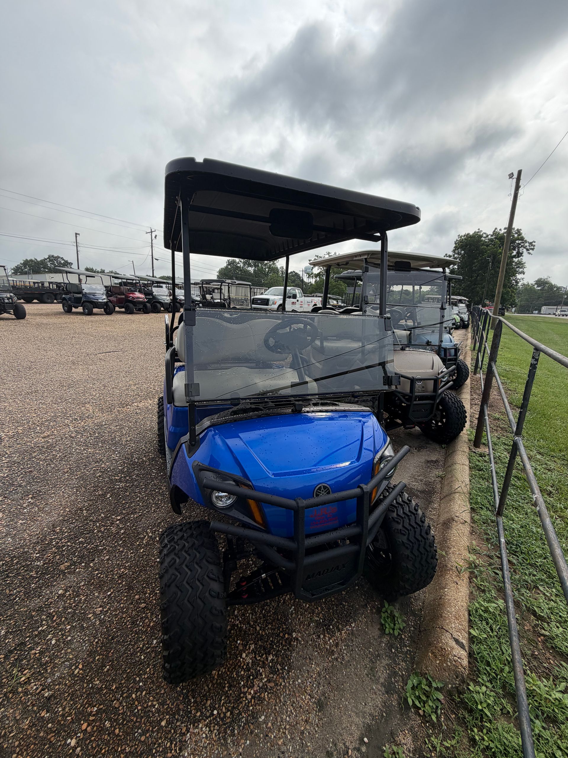 2020 YAMAHA GOLF CART GAS BLUE                                                                                                                                              872