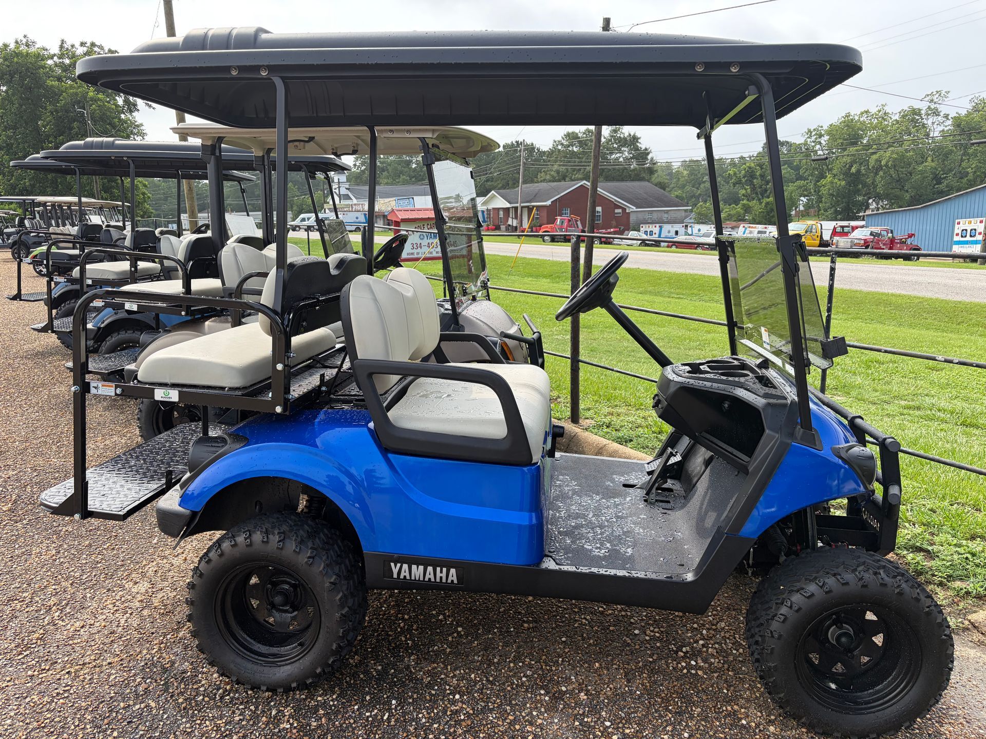 2020 YAMAHA GOLF CART GAS BLUE                                                                                                                                              872