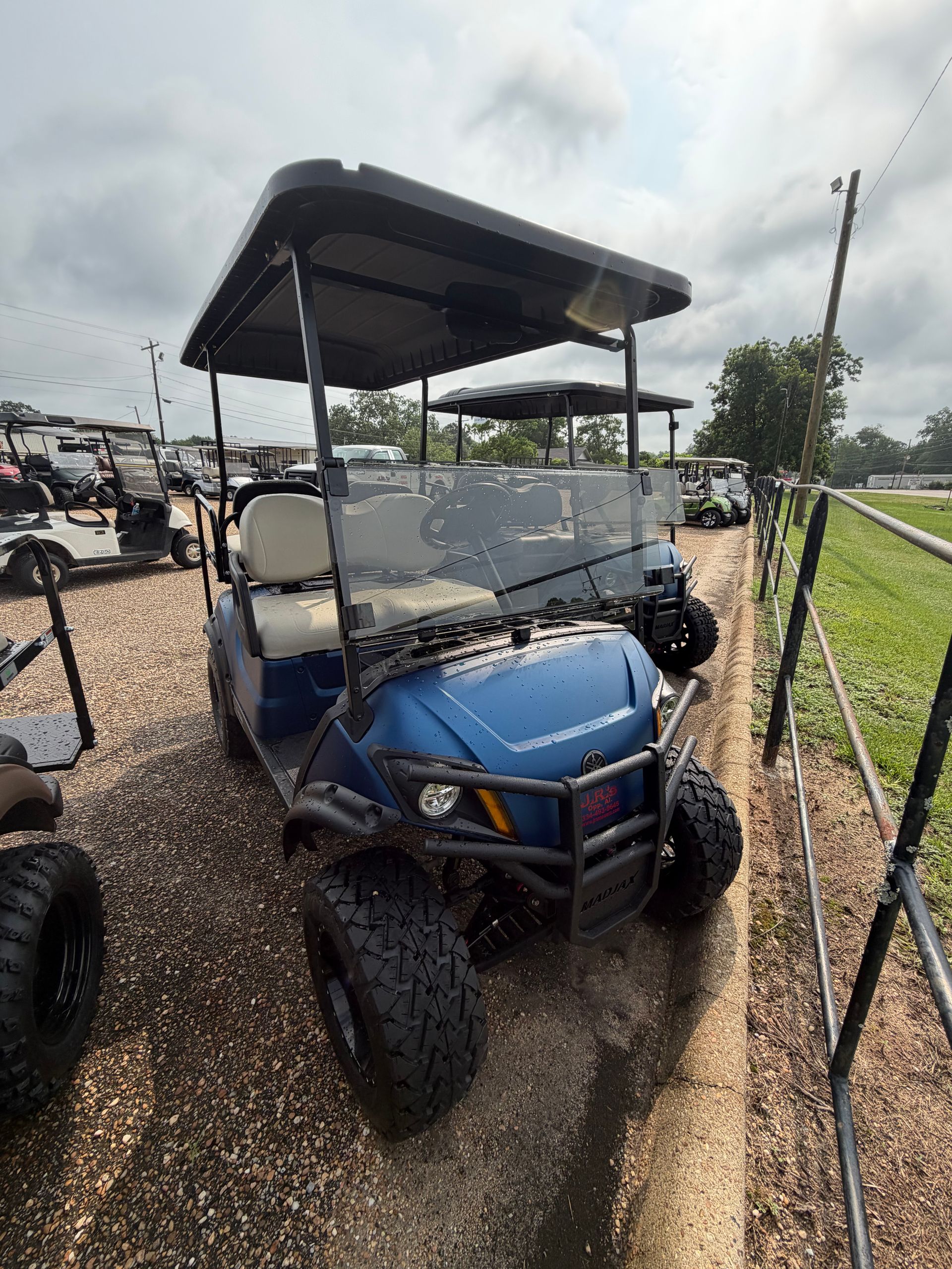 2019 YAMAHA GOLF CART GAS BLUE                                                                                                                                                936