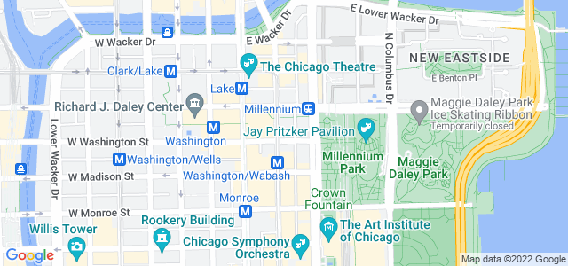 Map of business location