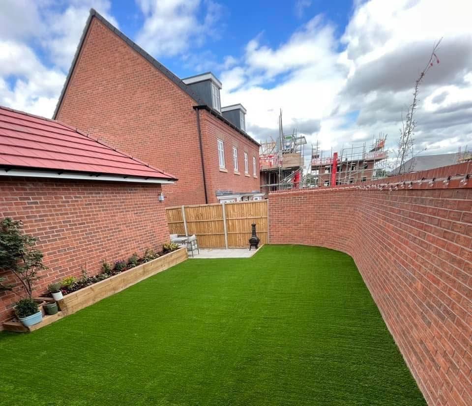 artificial grass installation