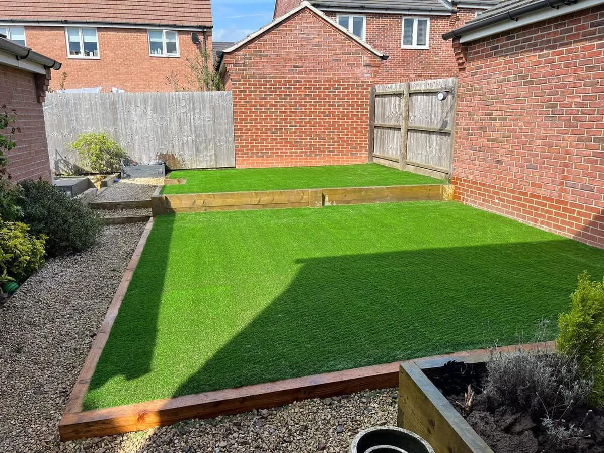 artificial grass installation