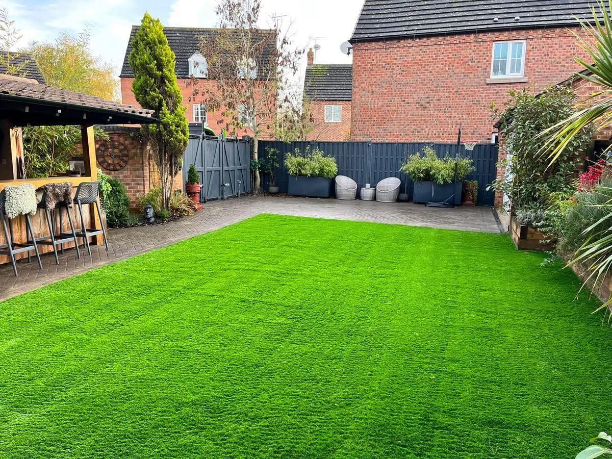 artificial grass installation