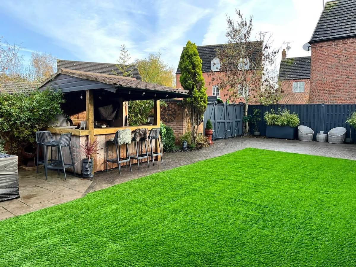 artificial grass installation