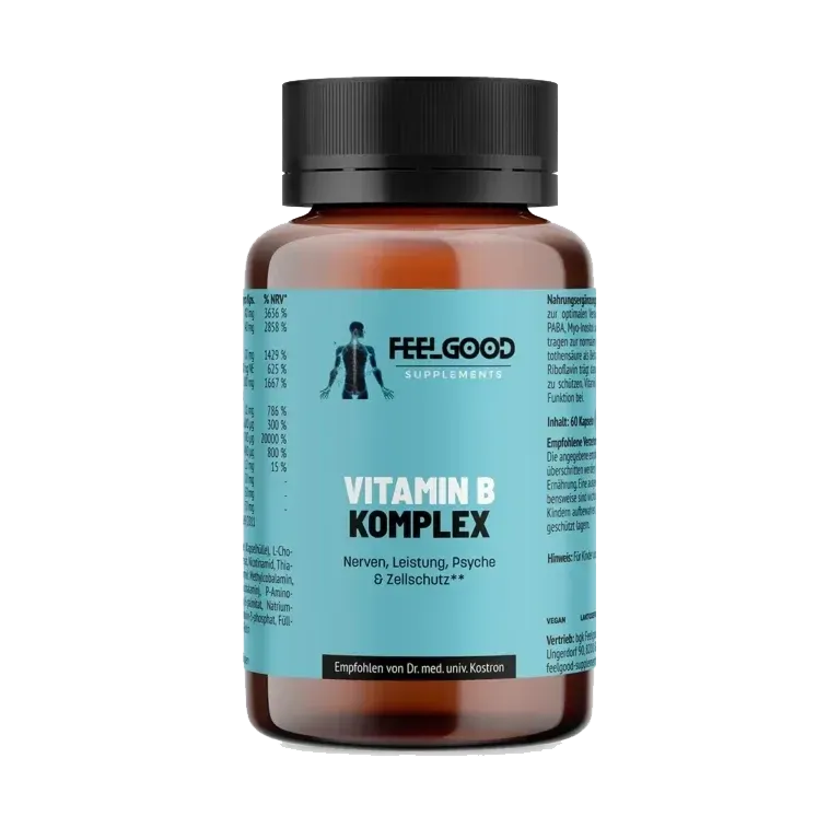Vitamin-B-Komplex-Nahrungsergänzungsmittel