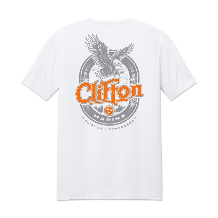 Unisex - T-Shirt: Eagle - Wht