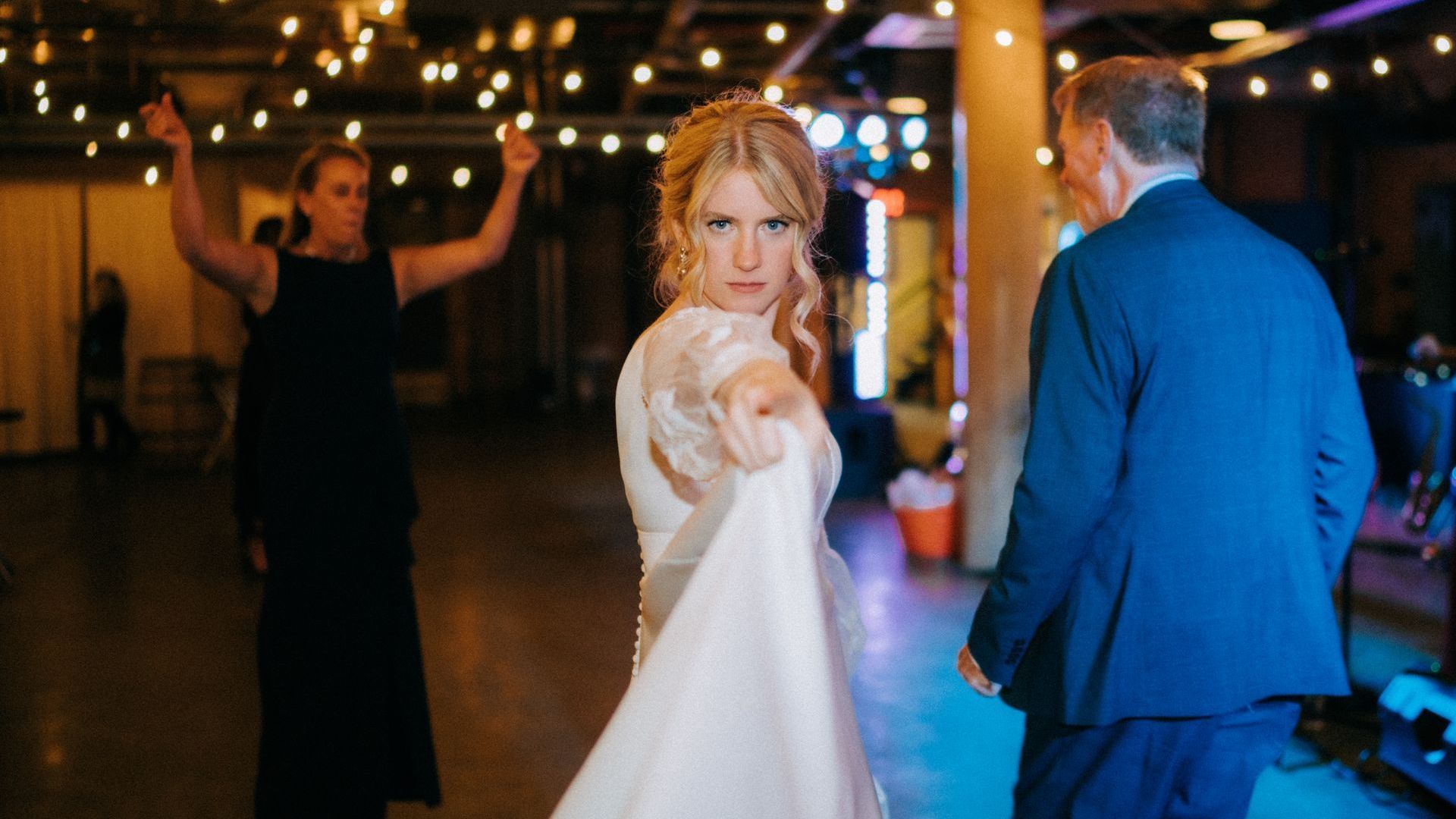 Mainstreet Soul performing wedding first dance, Motown and dance music for Olivia and Tim in October, 2022