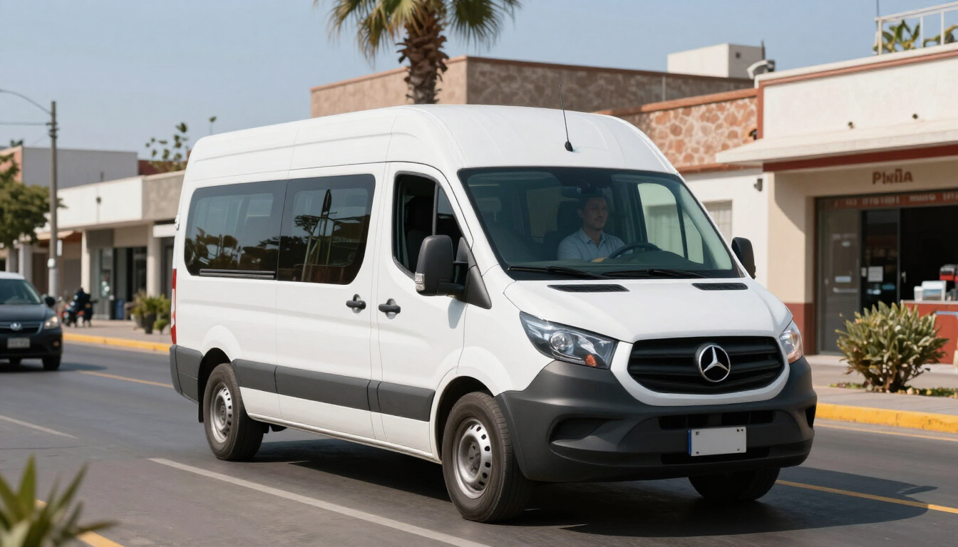 Empresa formal de transporte en Piura con vehículo moderno y seguro