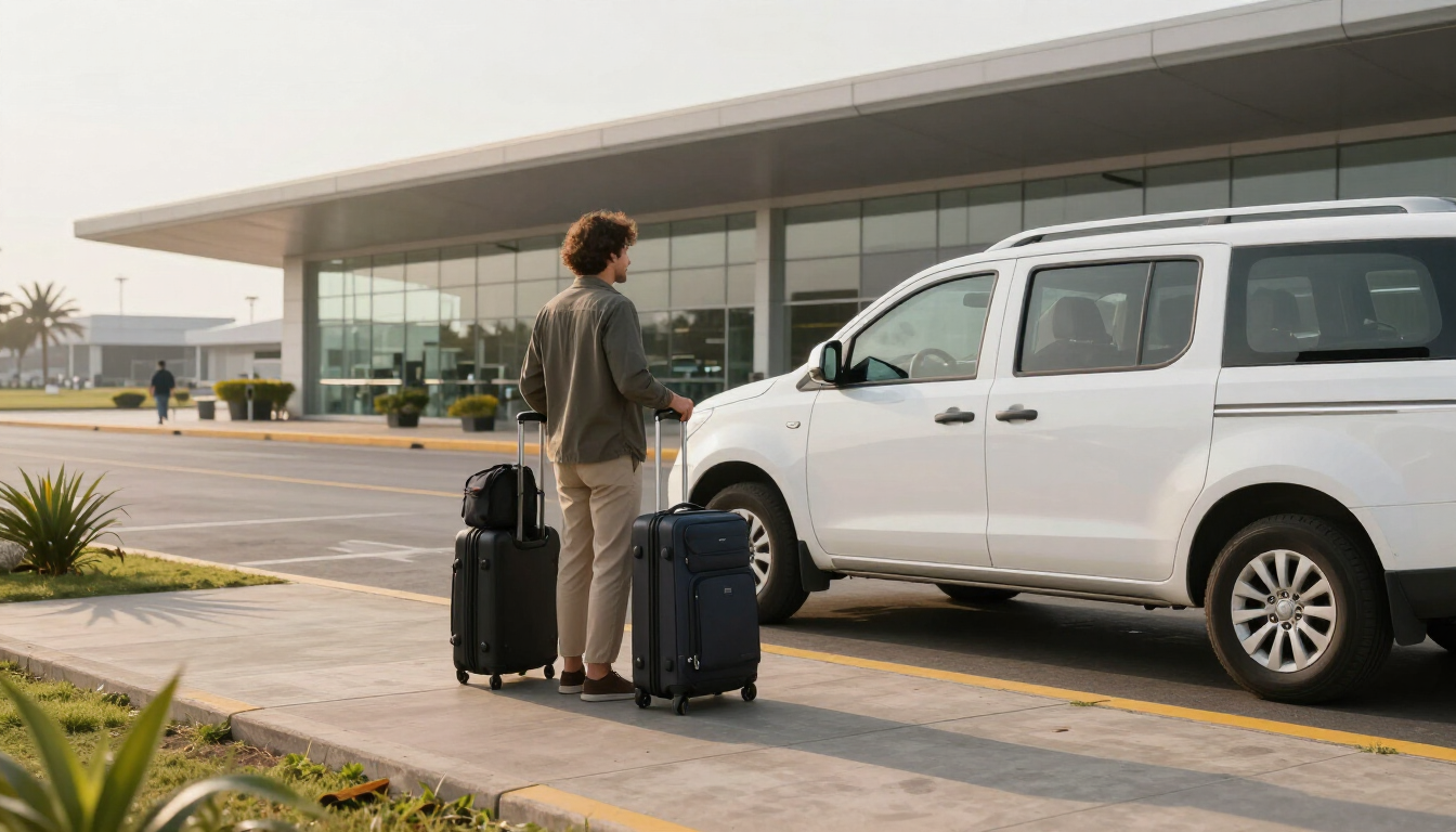 Traslado al aeropuerto de Piura con vehículo moderno y equipaje