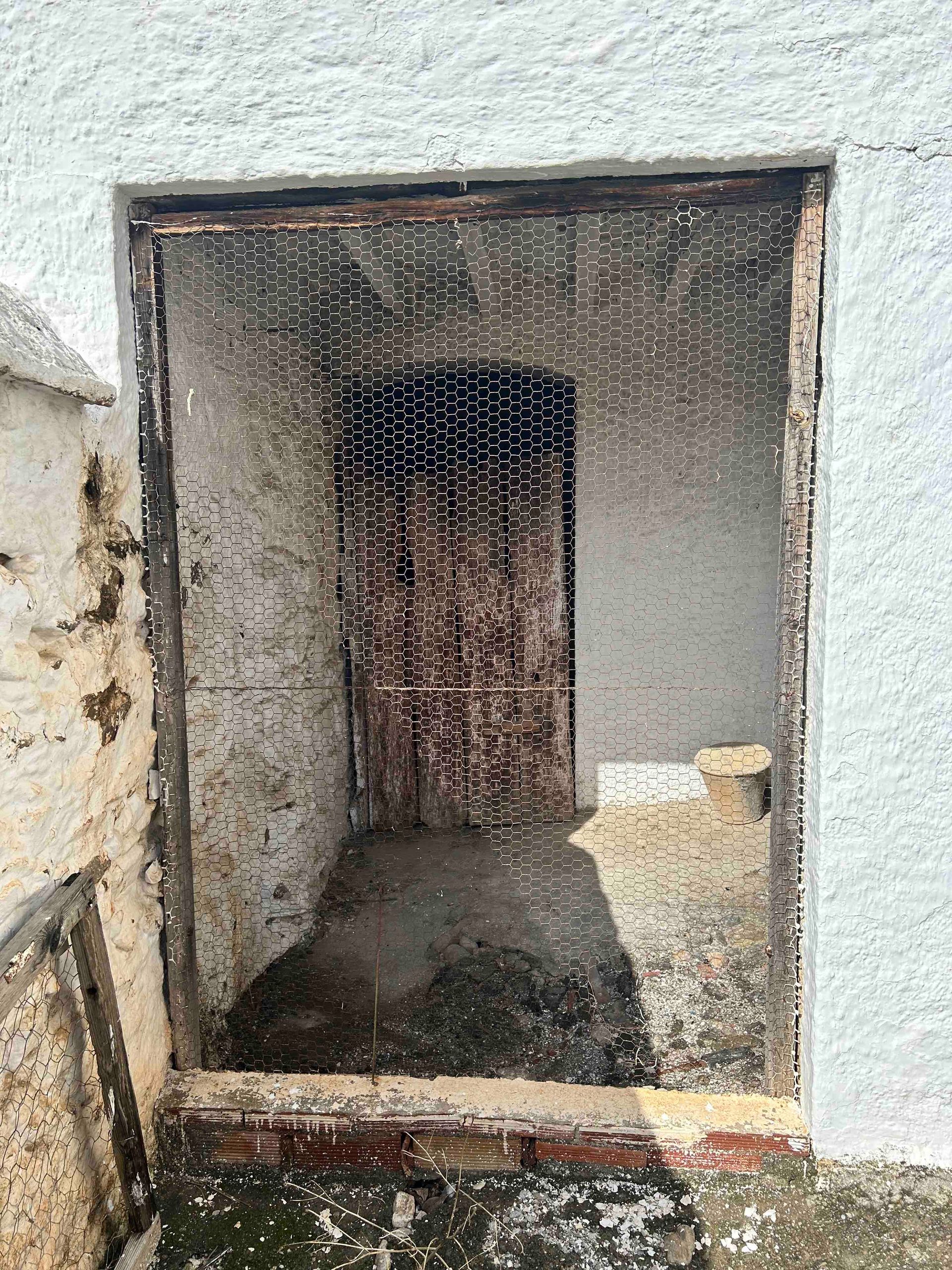 De stal bij Casa Azahar voor de verbouwing