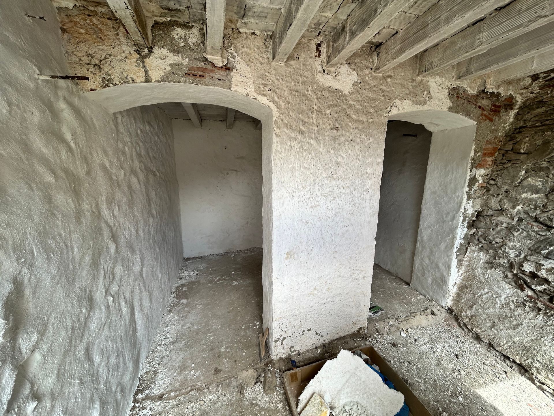 De renovatie van de stal bij Casa Azahar