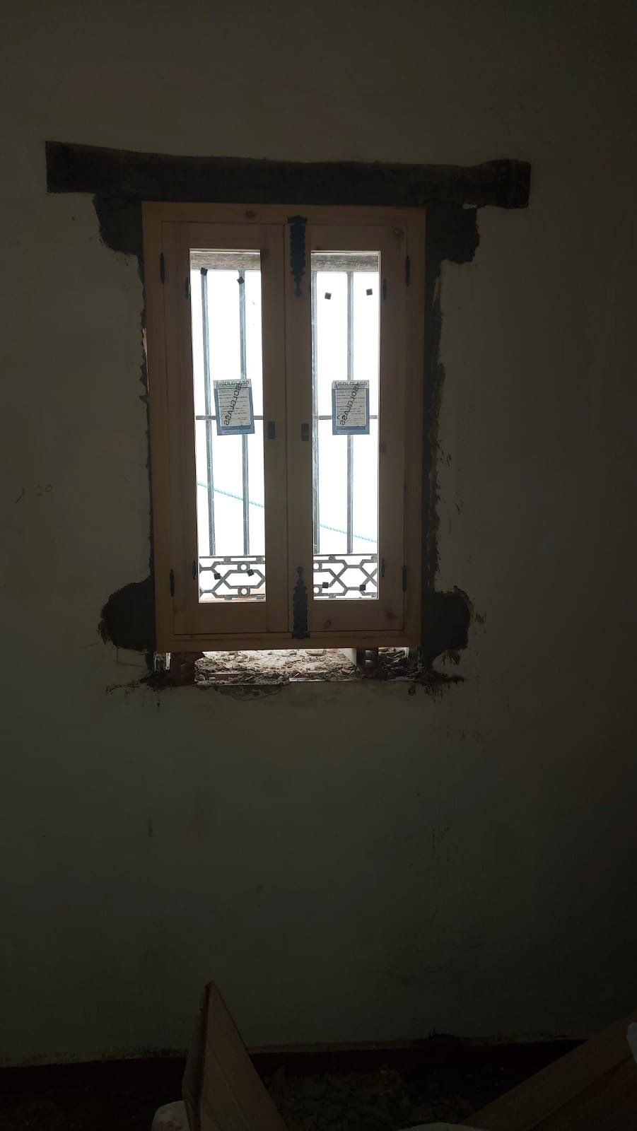 Nieuwe raamkozijnen in La Casita Secreta