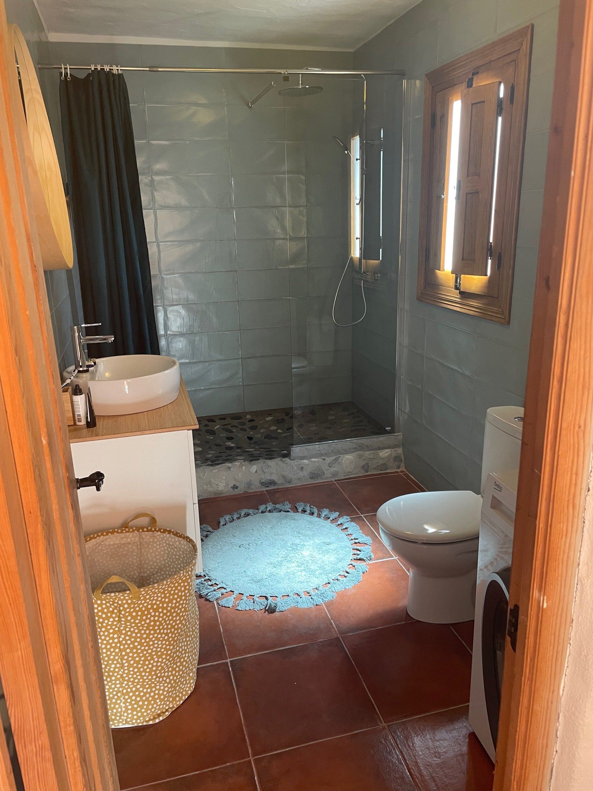 De badkamer van La Casita Secreta