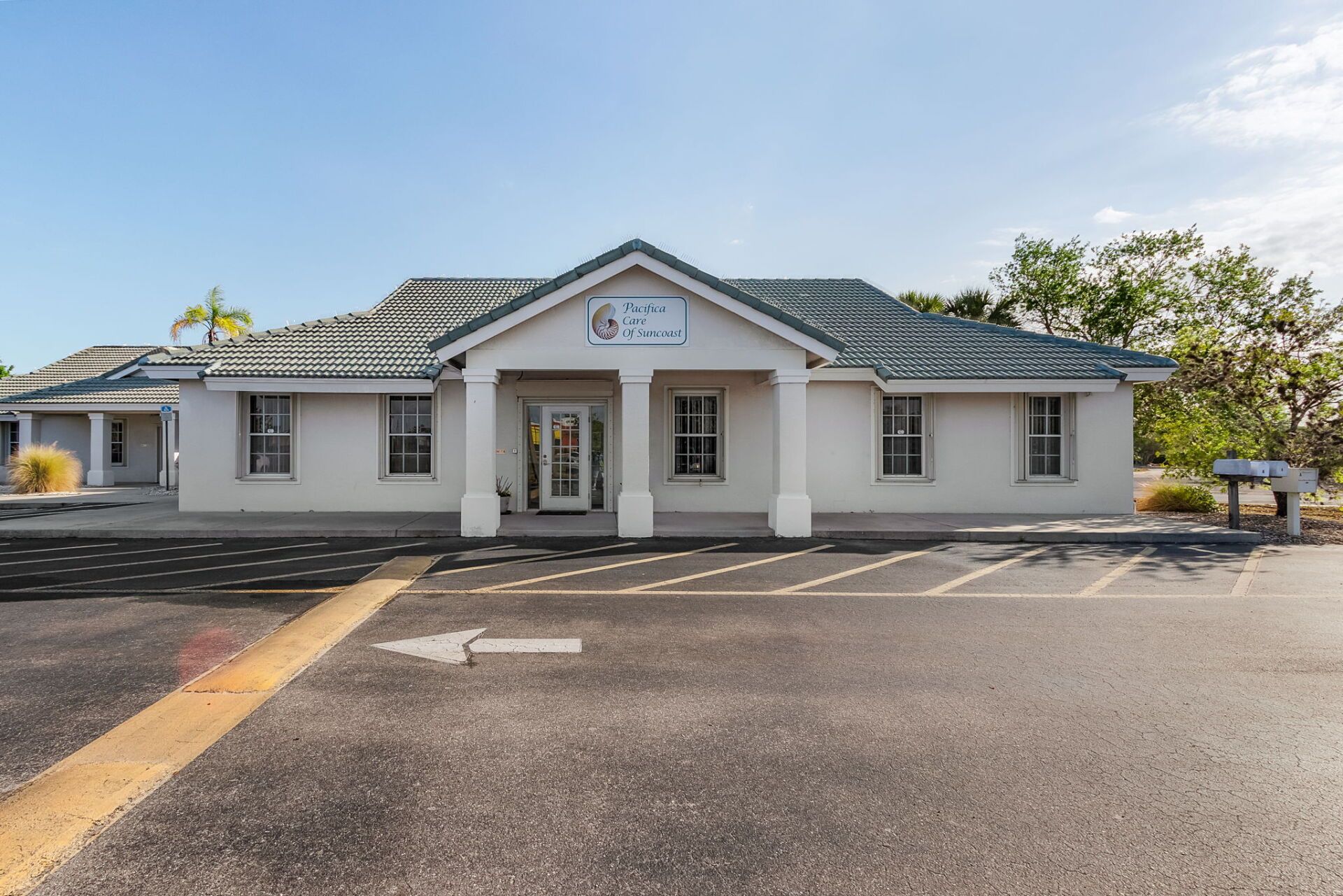 exterior of Pacifica Care of Suncoast office building in Punta Gorda, Florida