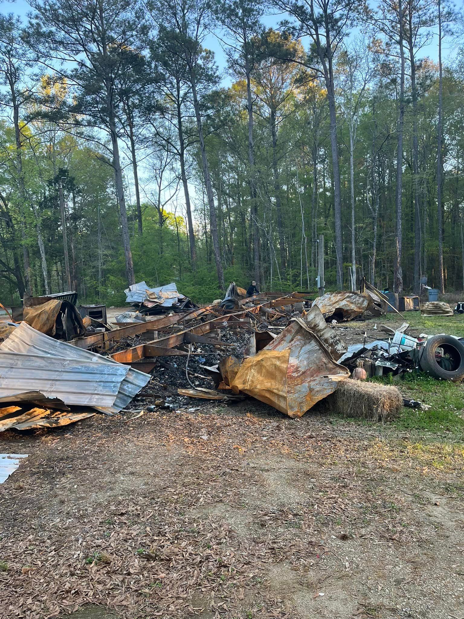 metal shed removal