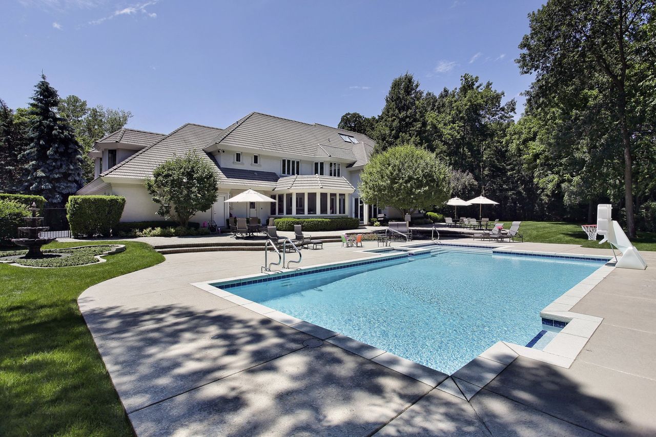 Wide Pool Patio — Cincinnati, OH — Western Hills Builders Supply Co.