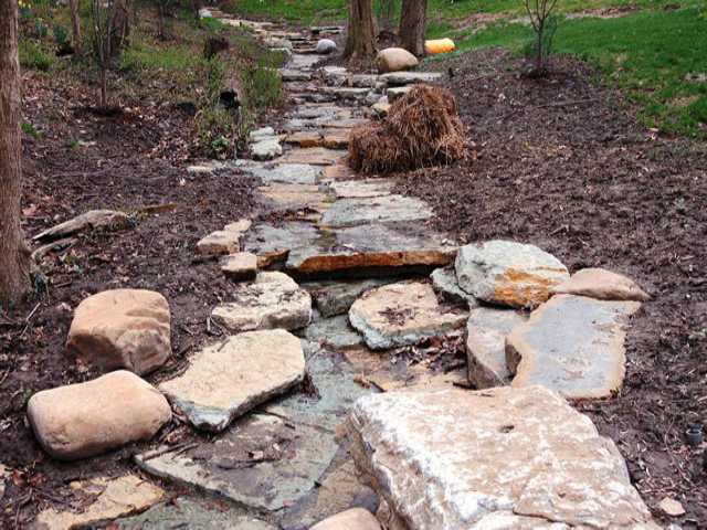 Beautiful Patio Walkway — Cincinnati, OH — Western Hills Builders Supply Co.