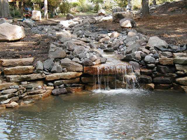 Patio Waterfalls — Cincinnati, OH — Western Hills Builders Supply Co.