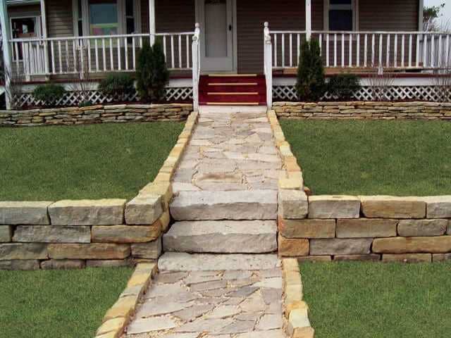 Patio Walkway — Cincinnati, OH — Western Hills Builders Supply Co.