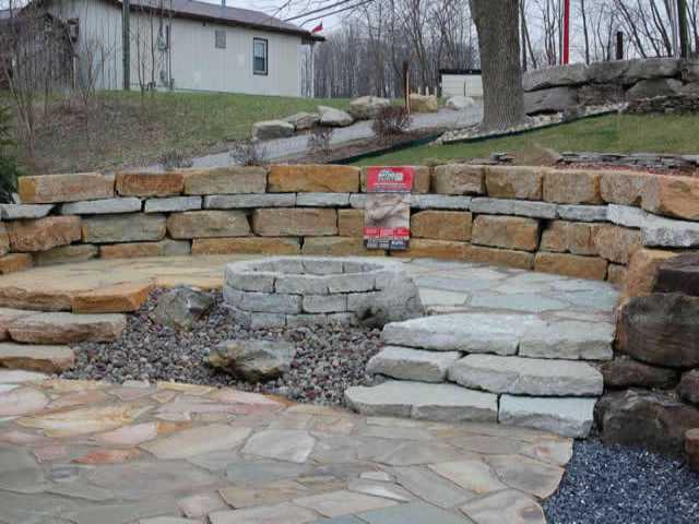 Installing A Beautiful Patio — Cincinnati, OH — Western Hills Builders Supply Co.