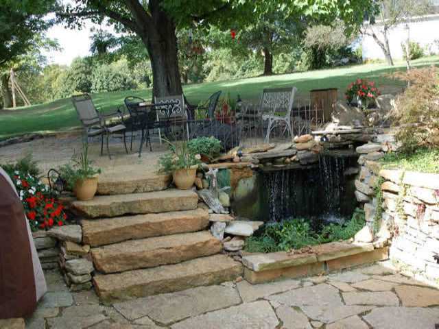 Beautiful Patio Staircase — Cincinnati, OH — Western Hills Builders Supply Co.