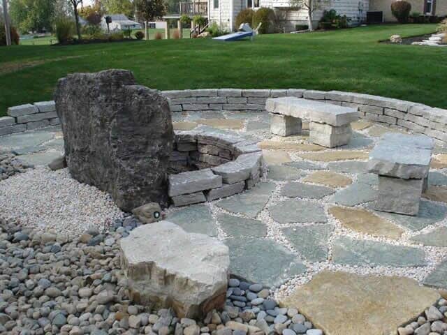 Cobblestone Patio — Cincinnati, OH — Western Hills Builders Supply Co.