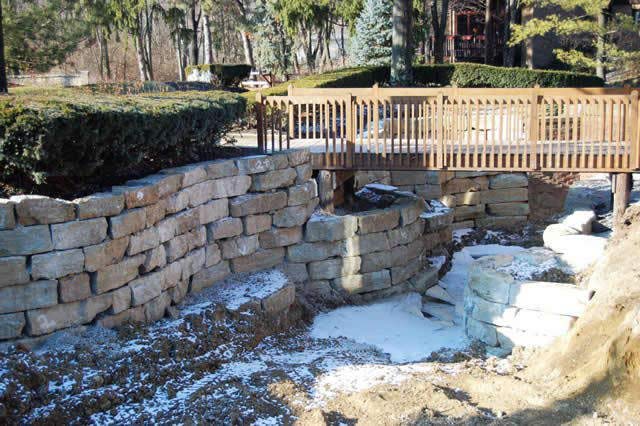 Newly Installed Patio Of A Beautiful House — Cincinnati, OH — Western Hills Builders Supply Co.