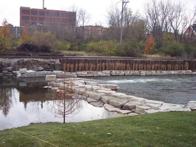Patio Stones On A Small Lake — Cincinnati, OH — Western Hills Builders Supply Co.
