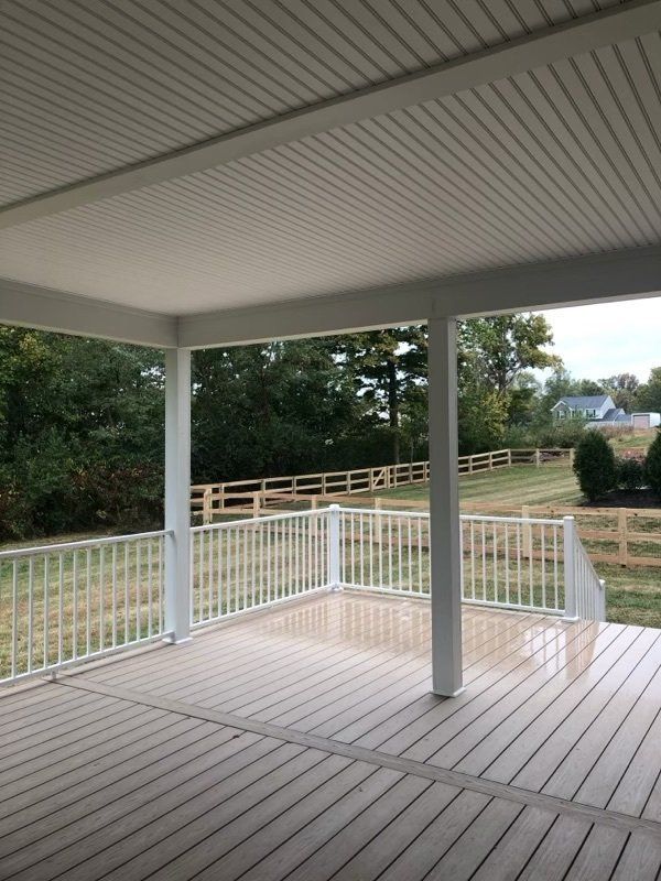 White Railings — Cincinnati, OH — Western Hills Builders Supply Co.