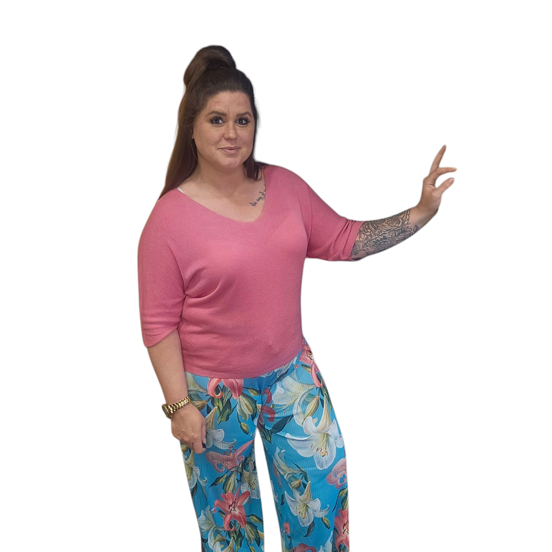 pliche broek lotus
