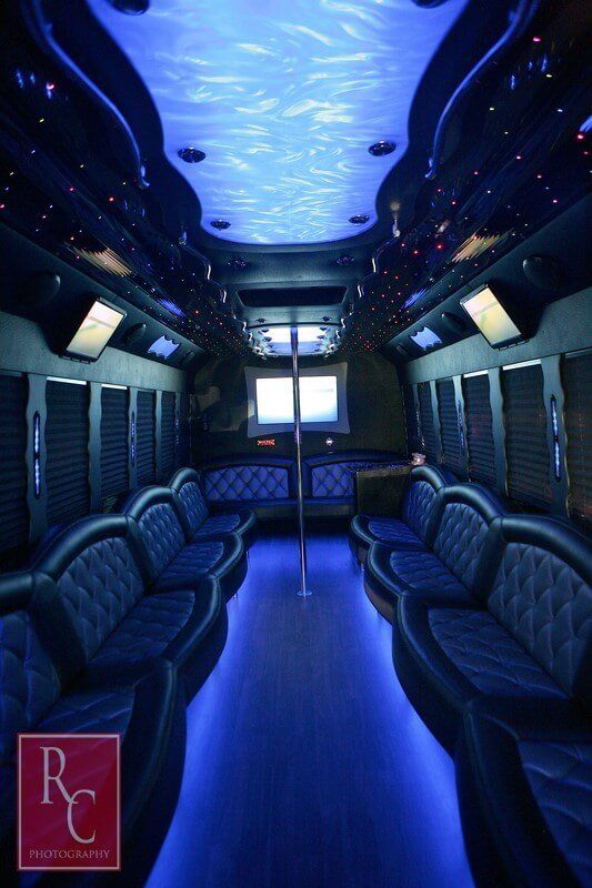 party bus rental service company Long Beach CA