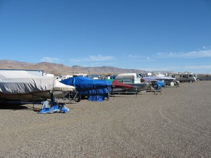 Outside Parking Lot Storage — Dayton, NV — Ace Mini Storage