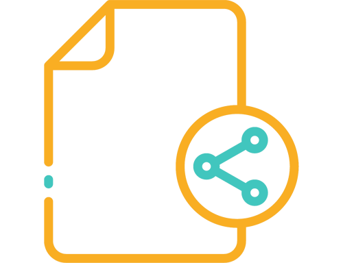 Share documents icon
