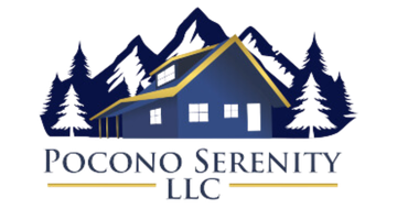 A logo for a company called pocono serenity llc