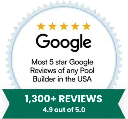 Google logo with 5 gold stars and text: 