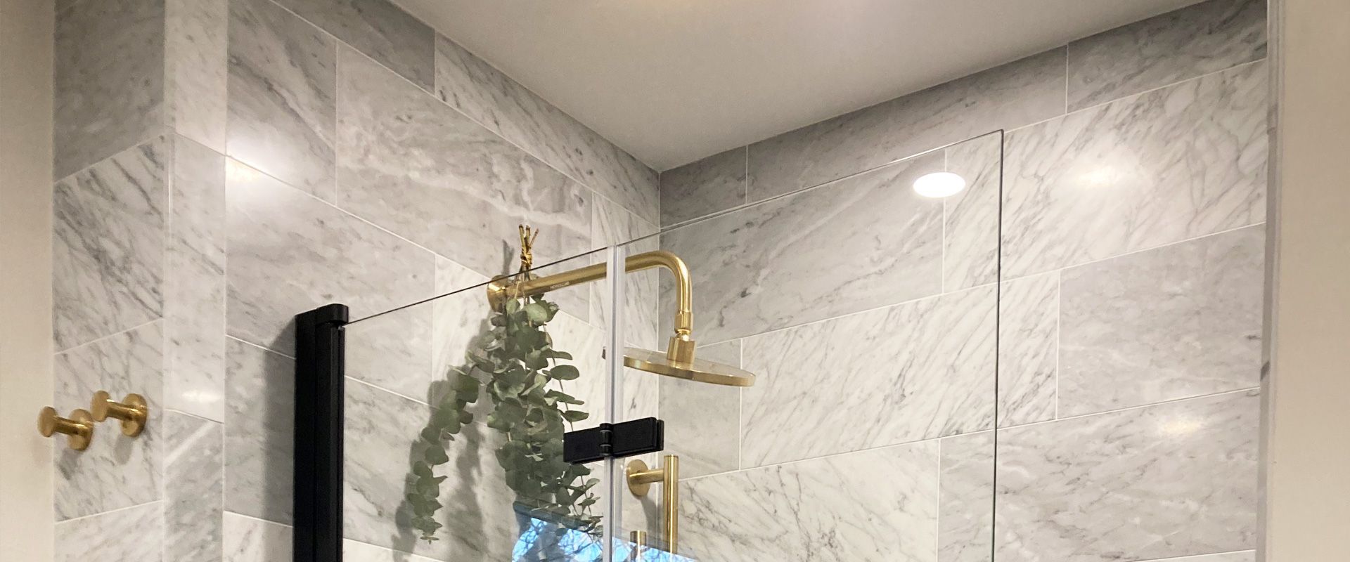 gold shower head