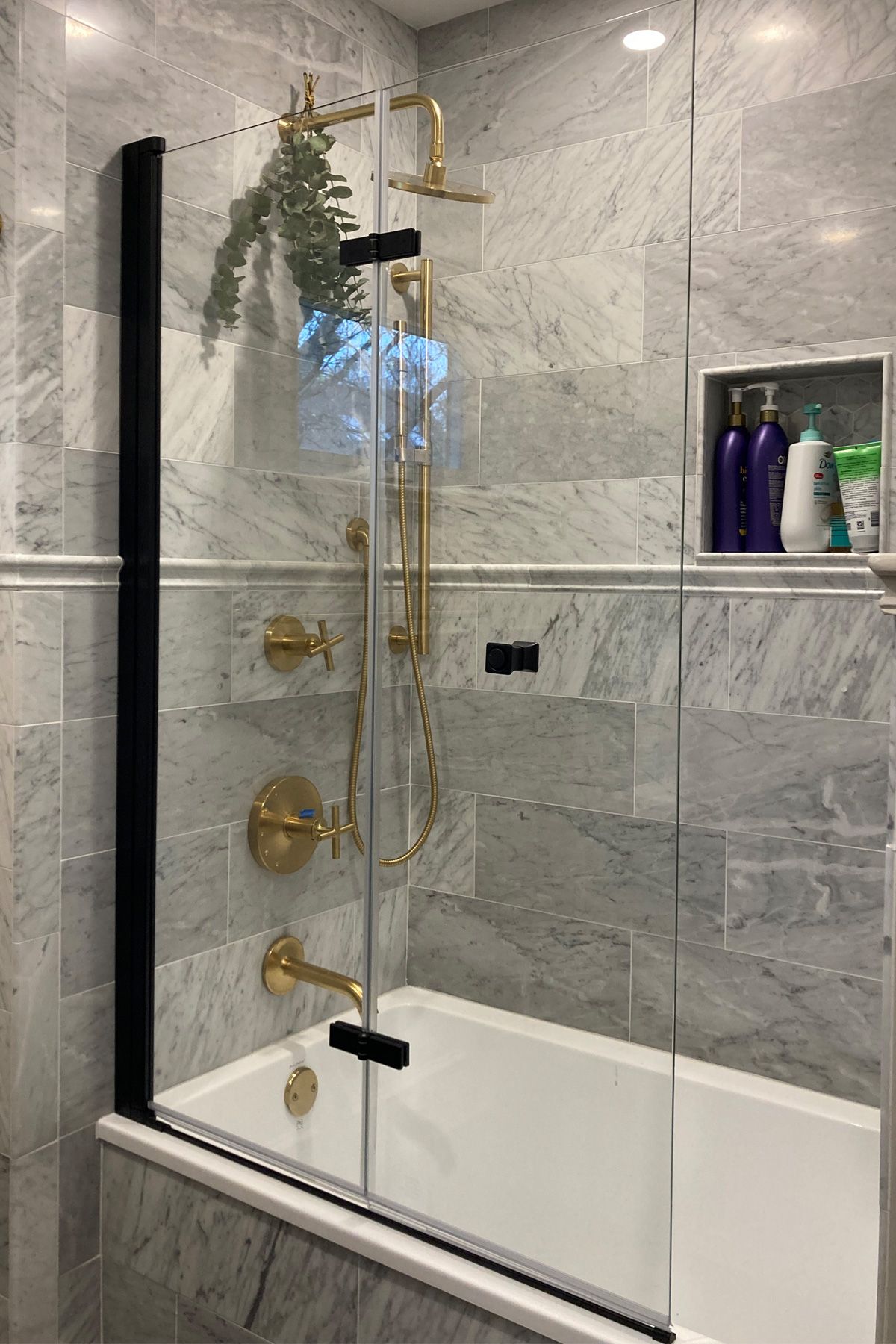 clean shower