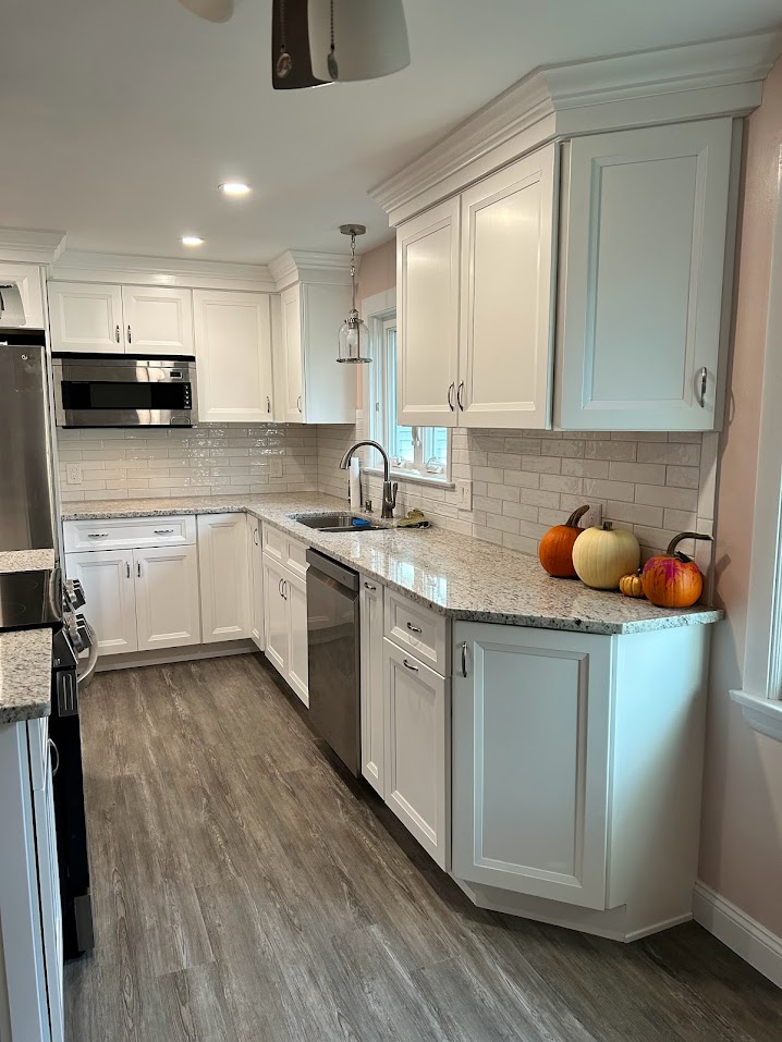 oven in a kitchen