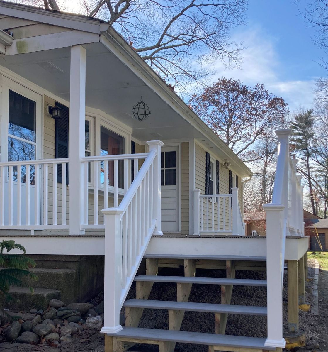 installed deck