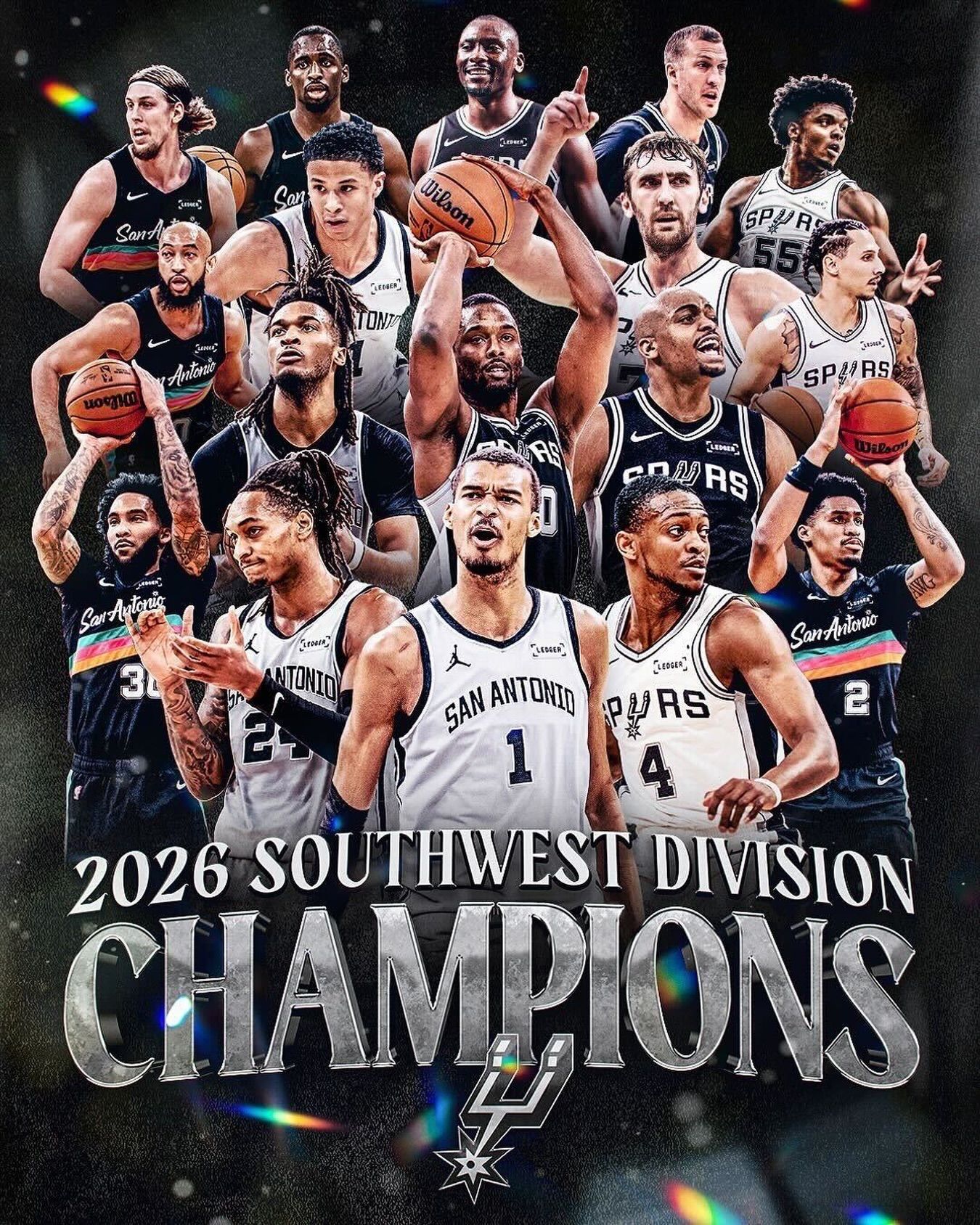 SPURS campeones de la South west Division 2026