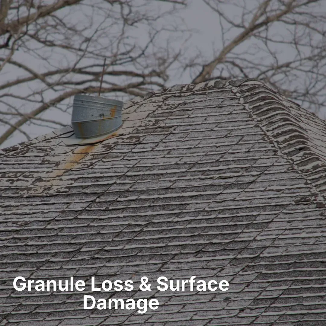 Roof surface damage