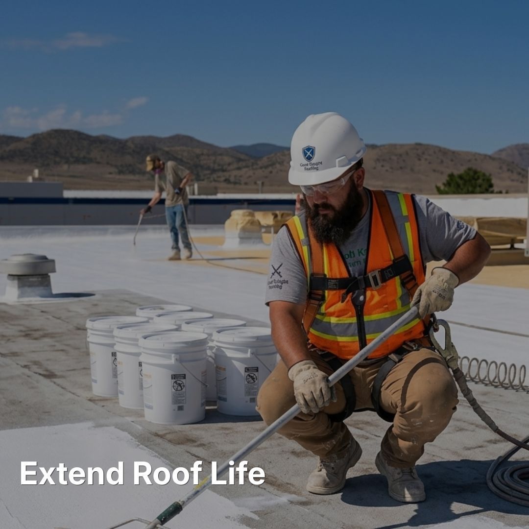 Metal roof new install